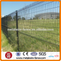 Powder coated welded wire mesh fencing